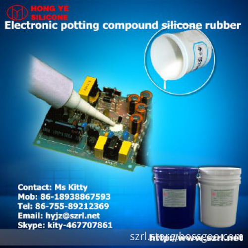 Electronic potting silicone rubber for LED bulb--supplier